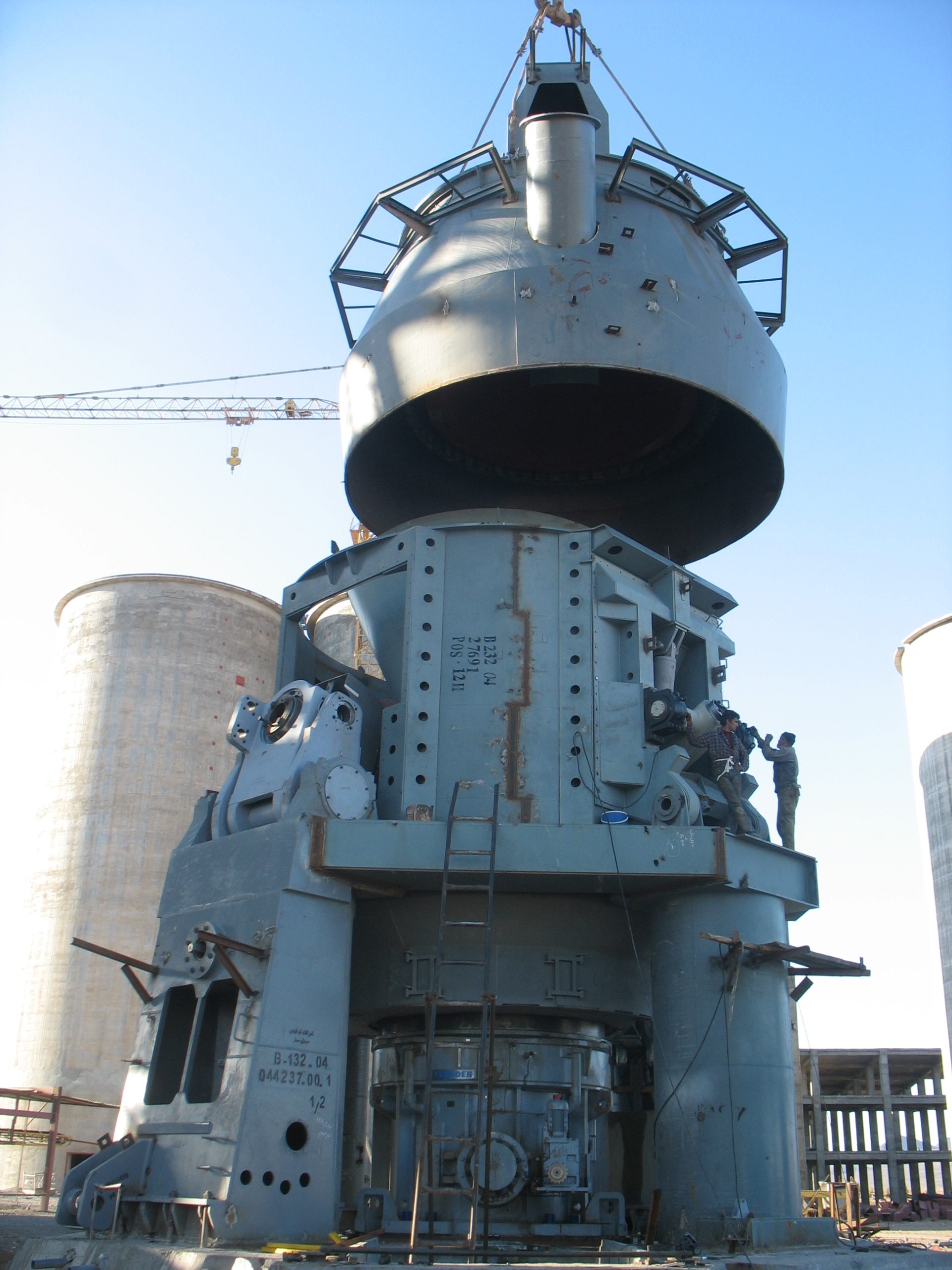 Read more about the article Erection and Commissioning of Bagheran cement mill