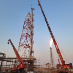 Manufacturing And Erection Of Riser, Stack & Flare derrick