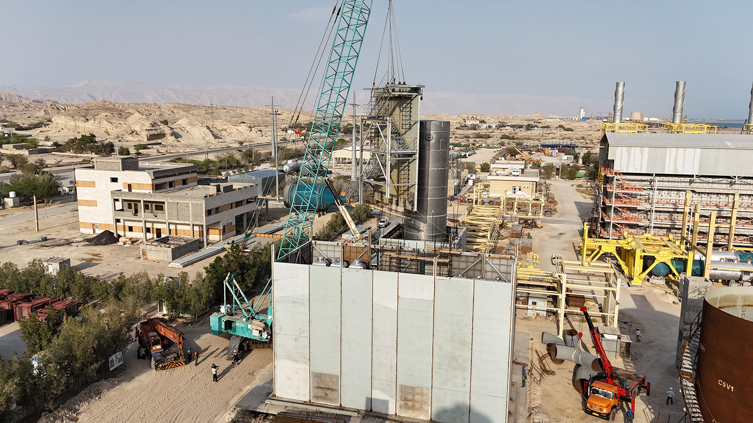 Read more about the article Installation and Pre-commissioning of Cold Box & Purification System-ASU-Siraf Energy Petrochemical Co